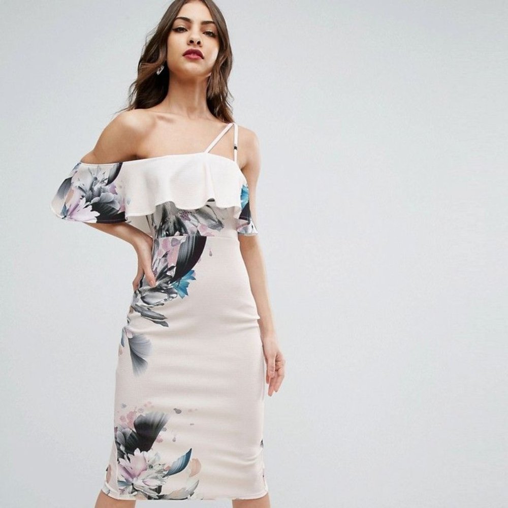 One Shoulder Party Dress